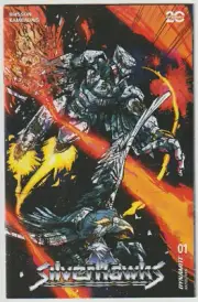 Silverhawks (2025) #1 - Cousens Battle Damage Variant - Dynamite