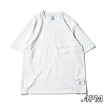 【NEXHYPE】CENTRALPARK.4PM PREMIUM-C POCKET T-SHIRT / WARM WHI