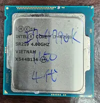 在飛比找Yahoo!奇摩拍賣優惠-Intel  Core   I7-4790K 拆機良品 無風