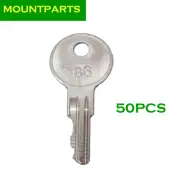 50PCS CH510 Keys Flush Handle Paddle Lock Tool Box Keys Caravan Storage Key