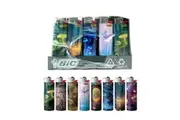 50x BIC Maxi Mushrooms Fairy Design Lighters Box J26