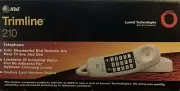 Vintage 1996 AT&T Lucent Technologies White Trimline 210 Corded Phone New in Box