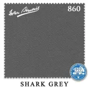 7' Simonis 860 Pool Table Cloth - Shark Grey - AUTHORIZED DEALER