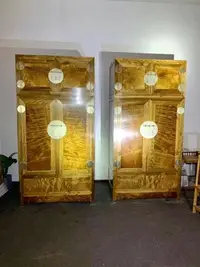 在飛比找Yahoo!奇摩拍賣優惠-【木品覺】 頂級 正宗 金絲楠木(小葉禎楠) 水波紋 鳳尾紋