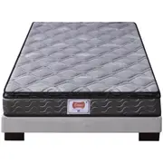 Luna Fire Retardant Double Mattress Medium Firmness Grey