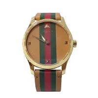 在飛比找Yahoo奇摩購物中心優惠-【GUCCI 古馳】529694 經典G-Timeless雙