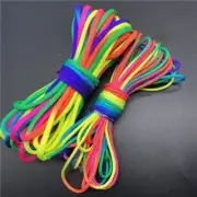 5yards Cord Rope Rainbow Strand Parachute Lanyard Rope Climbing Camping Survival
