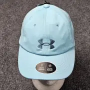 Under Armour Hat Youth Hat Blue Cap Unstructured Lightweight UA Free Fit Active