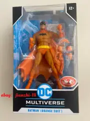 McFarlane Toys DC Multiverse Batman Orange suit Red Platinum Edition Chase New
