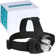 2025 New Rechargeable LED Laser Headlamp with Laser Pointer High Lumens- Lightweight Laser Headlights Enhance Professional Physical Therapy with Adjustable Angles Headband and Powerful LED Lights