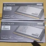 T-CREATE 十銓 創作者 CLASSIC DDR4 3200MHZ 16GB