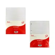 Stat Notepad 8mm Ruled 50 Sheets A4 (White) - Unpunched