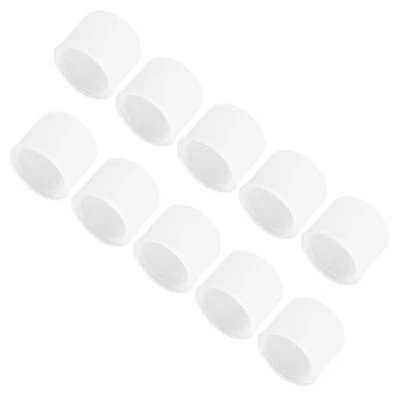 10 Pcs RCA Female Connector Dust Proof Cap, Soft Dust Plug Protector Cover