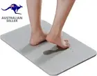 Bath Mat, Absorbent Diatomaceous Earth, Japanese Design, Nonslip Bathroom Floor