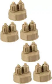 Kisangel 6 Pcs Carbon Dioxide DIY Replaceable Caps Brine Shrimp Hatchery Kit ...