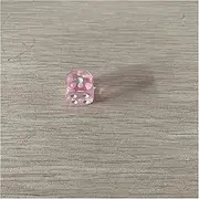 Dice 10PCS/Lot Dice Set 10 Colors 6 Sided Gambing Dice for Board Club Party Family Games Dungeons and Dragon Dice Dice Set (Size : Pink)