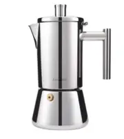 Easyworkz Diego Stovetop Espresso Maker Stainless Steel Italian Coffee Machine