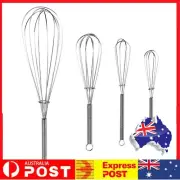 Manual Kitchen Whisk Stainless Steel Egg Beater Cream Egg Stirrer Kitchen Tool