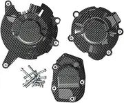 Guard Crash Bar Motorcycles Engine Cover Protection Case Fit for Kawasaki Z900 2017-2023 Z900SE 2023 Engine Covers Protectors Guard Bumper(Carbon-Look)