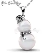 Snowman Pearl Pendant
