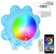 Smart LED Pool Light 10W Underwater RGB Music Sync APP Remote Controlled Timer