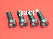4 M5 x 15mm Titanium / Ti Bolt - Sram Avid Juicy, Code, Elixir Disc Brake Lever