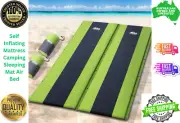 Self-Inflating Mattress Camping Sleeping Mat Air Bed Pad Double Set Weisshorn