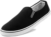 [DUNLOP] Mens Canvas Shoes Slip On Boat Deck Yachting Summer Plimsoll Casual Pumps Trainers