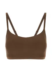 Chantelle Soft Stretch Thin-strap Soft-cup Bralette - Brown - M/L M/L