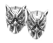 Killmonger Fashion Novelty Cuff Links Movie Comic Series with Gift Box
