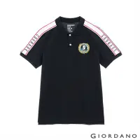 在飛比找Yahoo奇摩購物中心優惠-GIORDANO 男裝UNION JACK POLO衫 - 