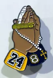 Hat Pin Kobe Bryant Praying hands Championship Rings