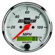AutoMeter for Gauge Speedo 3-1/8in. 120MPH Elec Prog W/ Lcd Odo Chevrolet