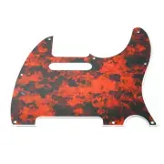 SCORELAY PICKS Pickguard for Telecaster [Red Painty Print] SC-GPL046