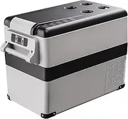 35/45/55L Portable Car Refrigerator 12V Mini Fridge Freezer 12/24V DC 100-240V AC Cooler Ice Box For Home Truck Camping(45L)