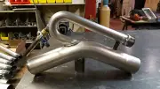 Stainless 3" H&B Mining Co. Dry-lander Blaster suction nozzle gold mining