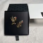 Napier for Disney Mickey & Minnie Mouse Pins, Flowers For Minnie, 1990s