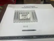 Lot of 10, Mikron Tool 2.PVX.00646, 50008672/110, Step Drills, 2.4x 3.54 x 4mm
