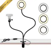 Webcam Light Stand w/ Ring Light for C920 C922 C930 Brio 4K