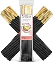 Strawberry Banana Exotic Incense Sticks 7 Inch - Bulk 1 Bundle 85 to 100 Sticks - Natural 7" Long Lasting Aroma That Burns for 30 to 45 Minutes.