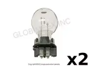 BMW / MINI (2013-2020) Bulb Clear with Black Socket Base FRONT (2) OEM PHILIPS (for: Mini)