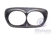 Mutazu Bad Boy Black Pearl Headlight Bezel Scowl For Harley Road Glide FLT 98-13