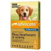 Advocate Spot-On Flea & Worm Control for Dogs over 25kg - 6-pack