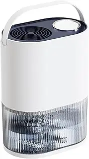 LeoLeoyy Small Dehumidifiers, Dehumidifier for Bedroom, 2l Water Tank Capacity with LED Display and 7 Color Lights Auto Shut Off for Basement, Bedroom