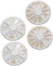 SAFIGLE Nail Art DIY Accessories Decorative Nail Stickers with Unique Designs Manicure Tools for Creative Nail Decoration for Parties and Special Occasions