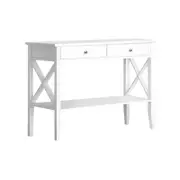 Artiss Console Table Hall Side White Desk Furniture