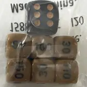 Pokemon Shining Fates Eevee Dice New Sealed Brown Black Tan/121d