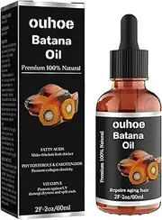 Batana Oil Hair Growth Serum for Thicker Shinier Hair with Rosemary and Ginseng Cold Pressed Nourishing Oil for Scalp Repair Moisturizing Treatment for All Hair Types (1)
