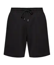 Elastic waist shorts M black
