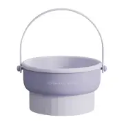Makeup Brush Cleaner Bowl 3 in 1 Silicone for Storage and Air Drying AU